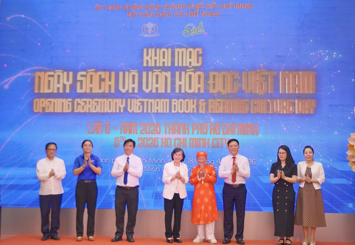Khai mạc Ngày Sách và Văn hóa đọc Việt Nam lần 5 tại TP HCM - Ảnh 2.