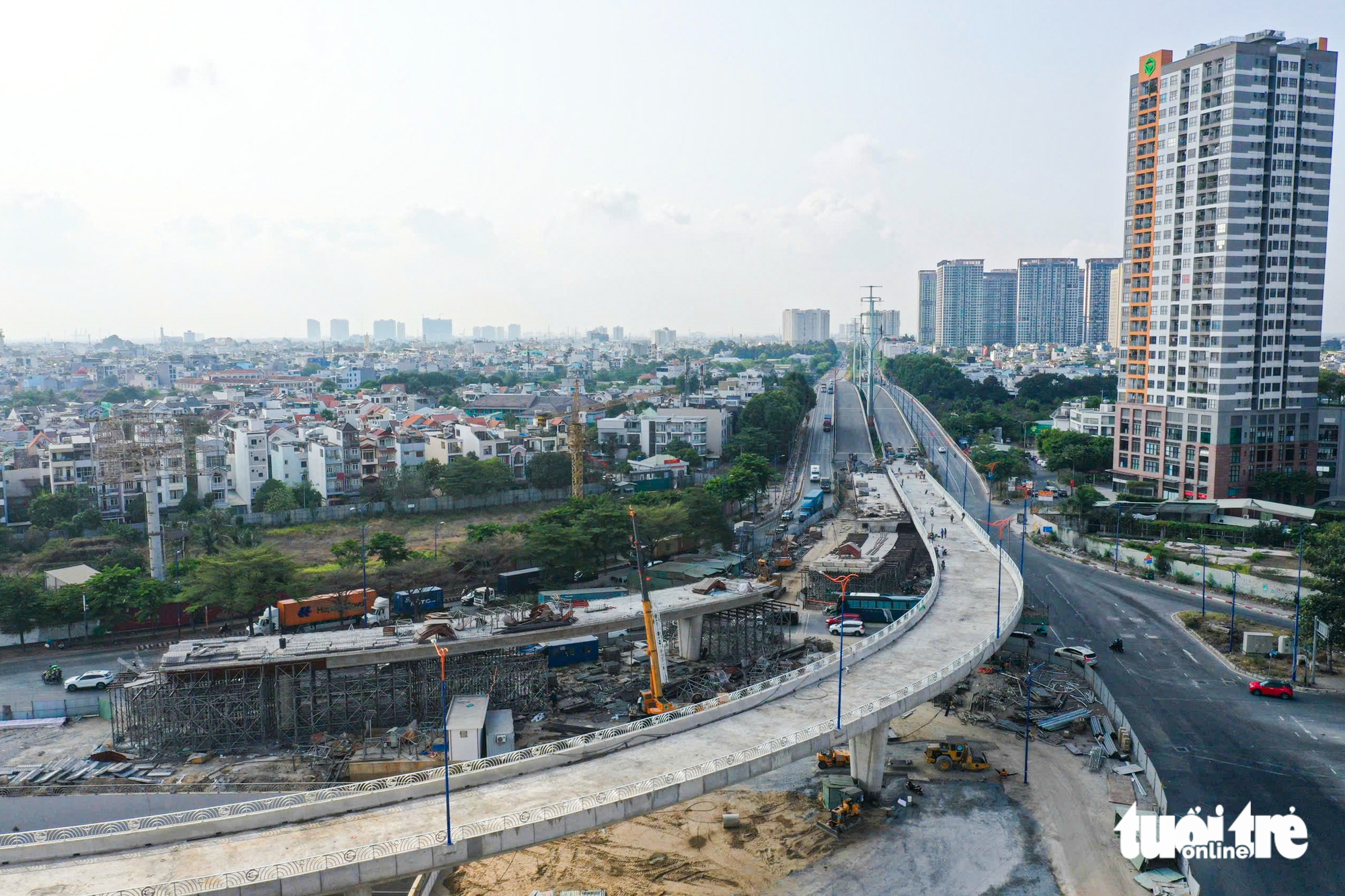 Thêm hạng mục nút giao An Phú đưa vào sử dụng dịp 30-4 - Ảnh 6.