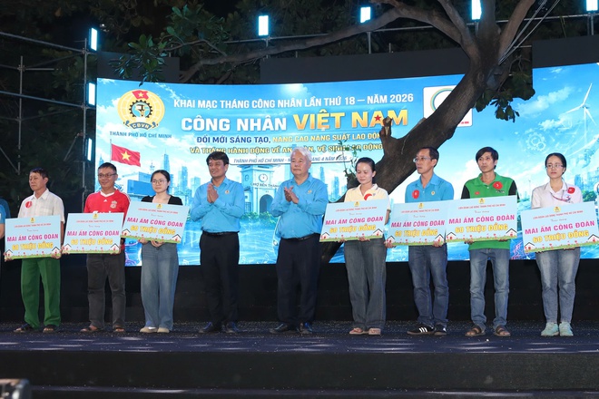 LĐLĐ TPHCM chính thức khai mạc Tháng Công nhân 2026 - Ảnh 12.