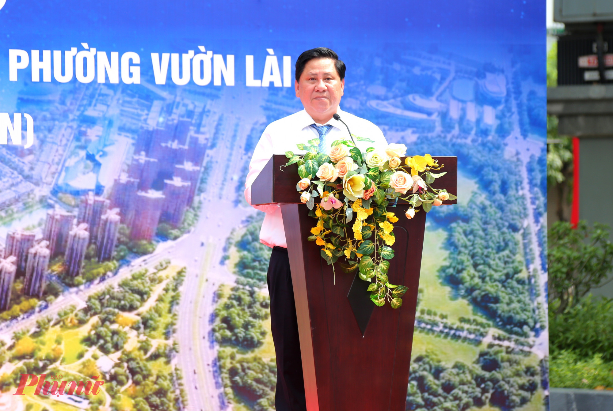 Ông Huỳnh Văn Tâm - Chủ tịch UBND phường Vườn Lài