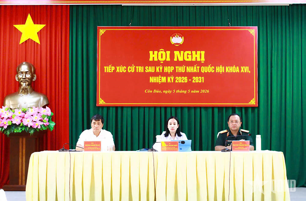 Cử tri đặc khu Côn Đảo kiến nghị nhiều nội dung về an sinh xã hội