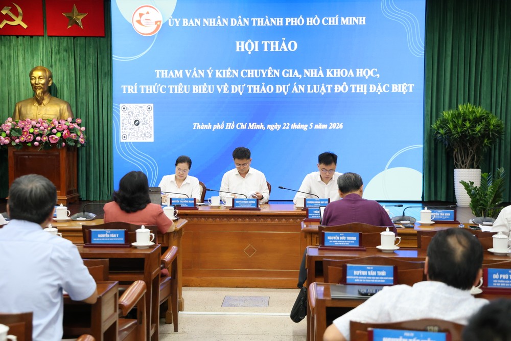Toàn cảnh hội thảo. Ảnh: LÊ THOA luat-do-thi-dac-biet-1.JPG