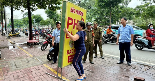 TPHCM triển khai phần mềm quản lý sử dụng tạm thời vỉa hè trong 18 tháng