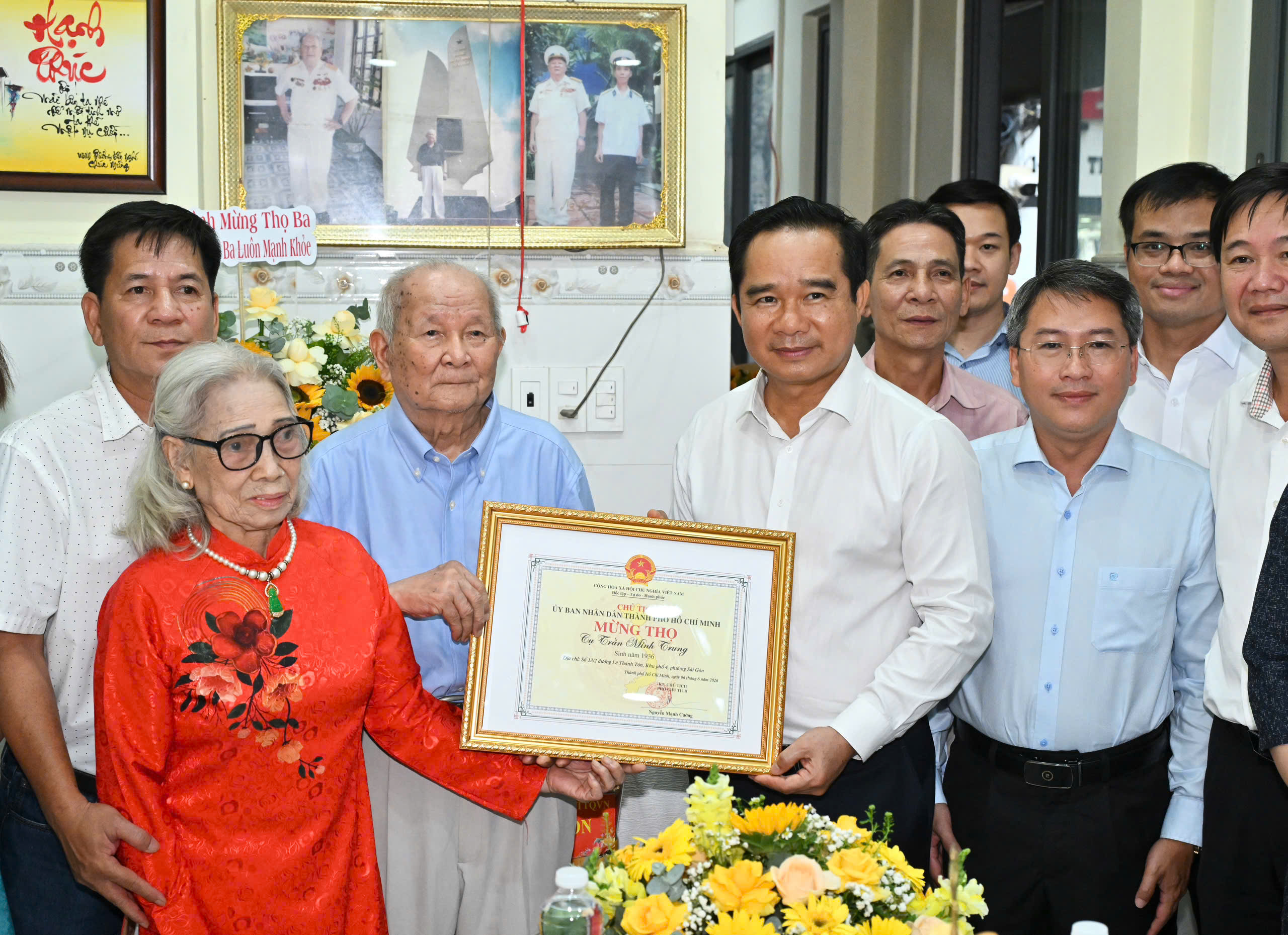 chúc thọ - Ảnh 1.