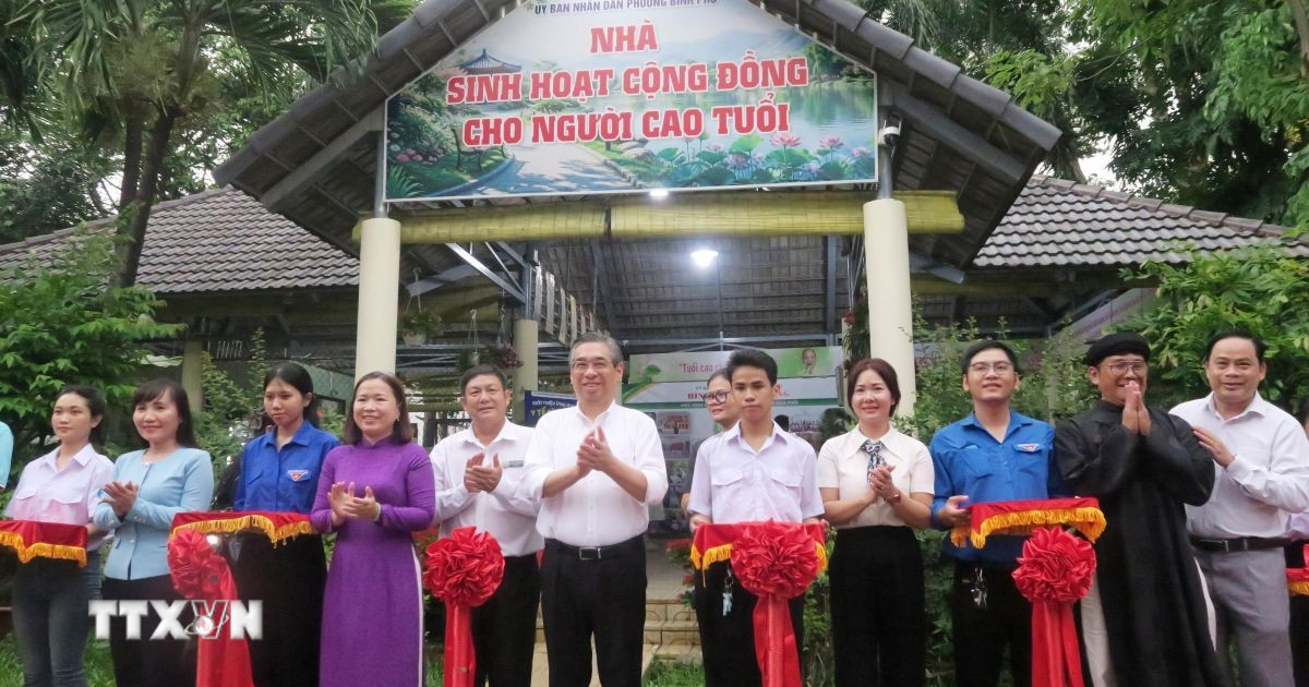 Thành phố Hồ Chí Minh: Ra mắt nhà sinh hoạt cộng đồng cho người cao tuổi