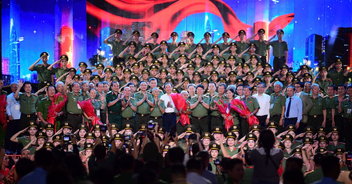 Gala nghệ thuật ‘Tổ quốc bình yên’- bản trường ca về lực lượng An ninh nhân dân