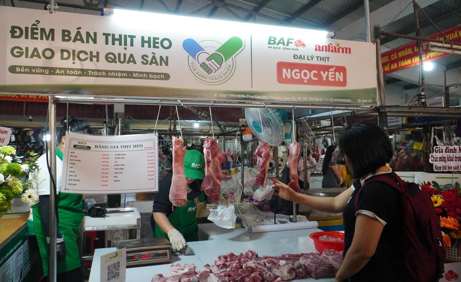TPHCM tăng độ nhận diện thịt sạch