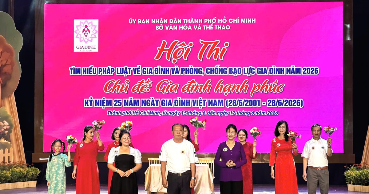 TP.HCM: Lan tỏa thông điệp xây dựng gia đình hạnh phúc từ Hội thi tìm hiểu pháp luật