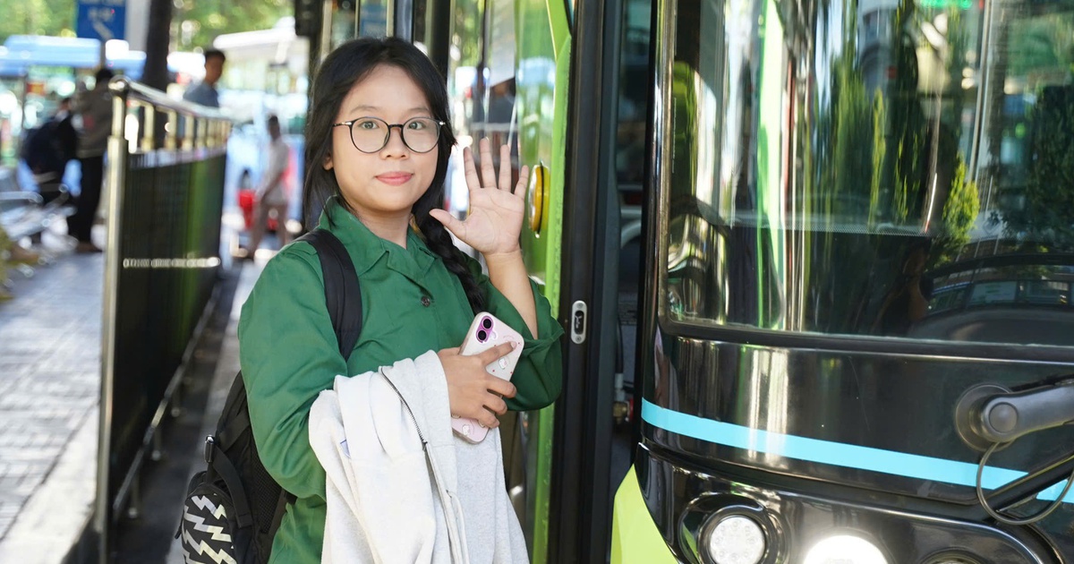 Ngày đầu TP.HCM miễn phí xe buýt: Thêm niềm vui trên những chuyến xe quen