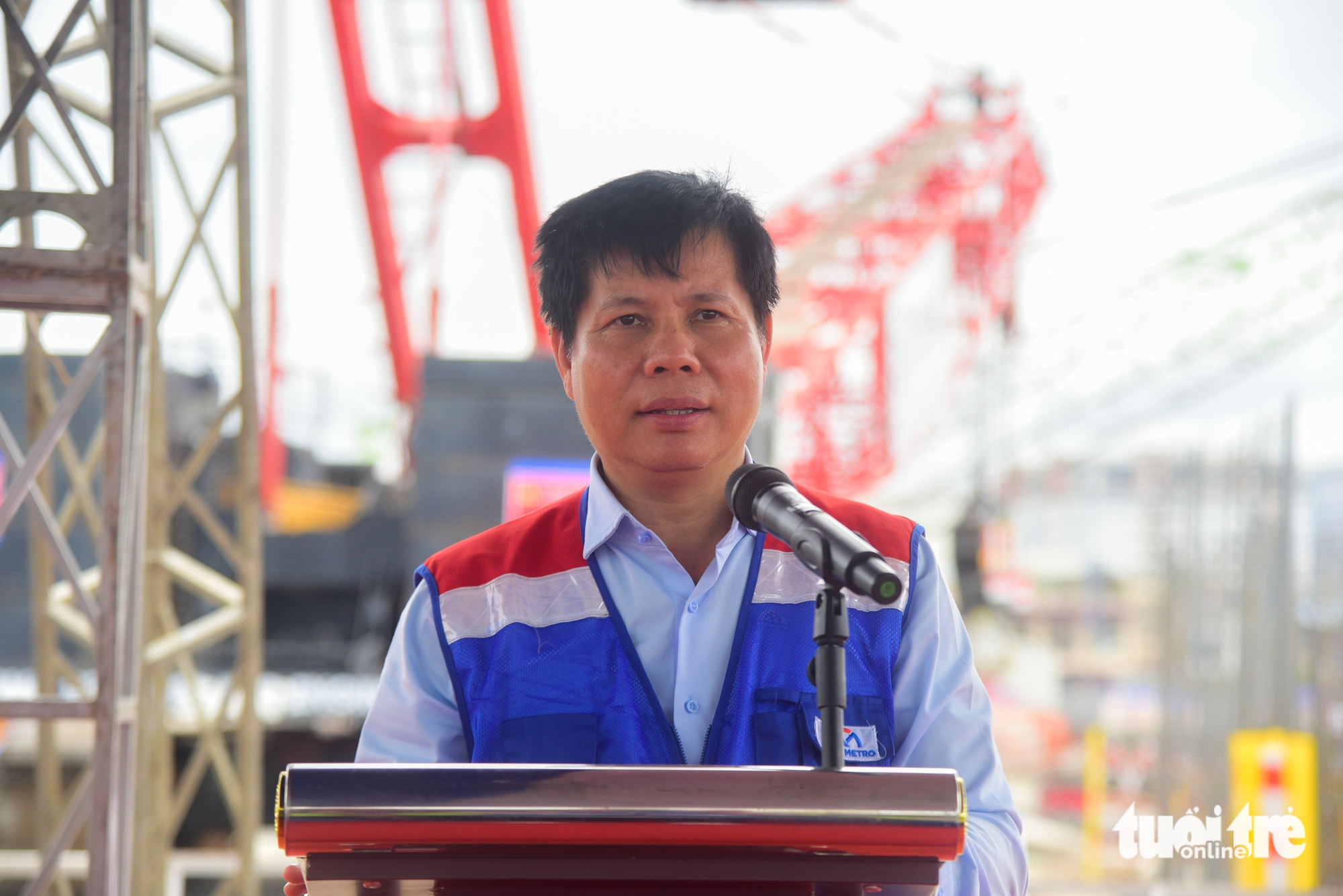 TP.HCM hạ lồng thép tường vây, metro Bến Thành - Tham Lương bước vào giai đoạn thi công toàn tuyến - Ảnh 2.