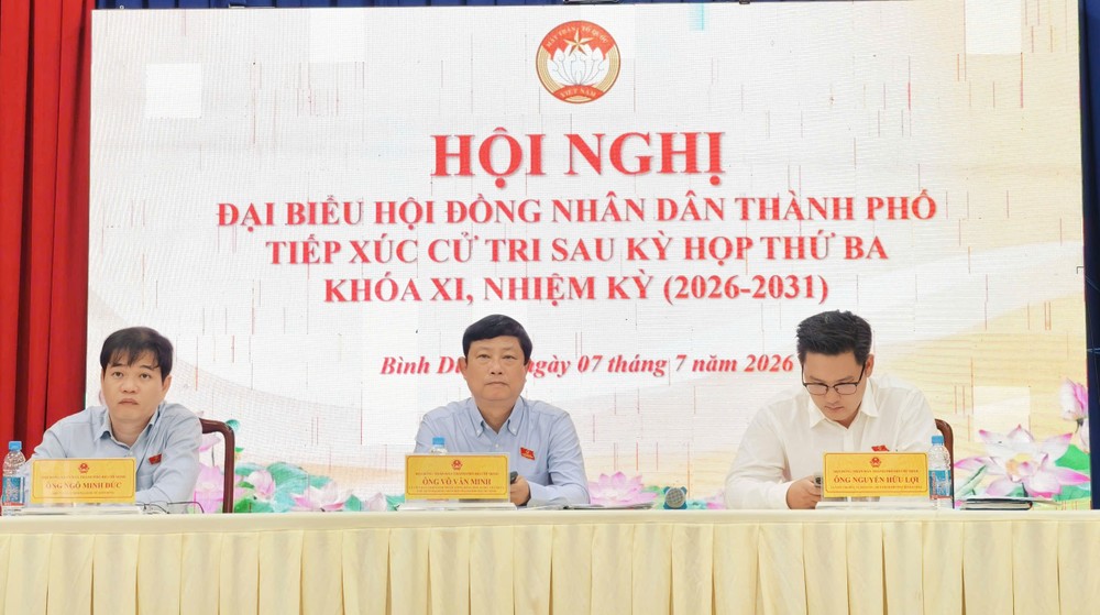 ĐB Võ Văn Minh cùng các ĐB HĐND TPHCM Tổ số 2 tiếp xúc cử tri phường Bình Dương và phường Chánh Hiệp TXCT6.jpg