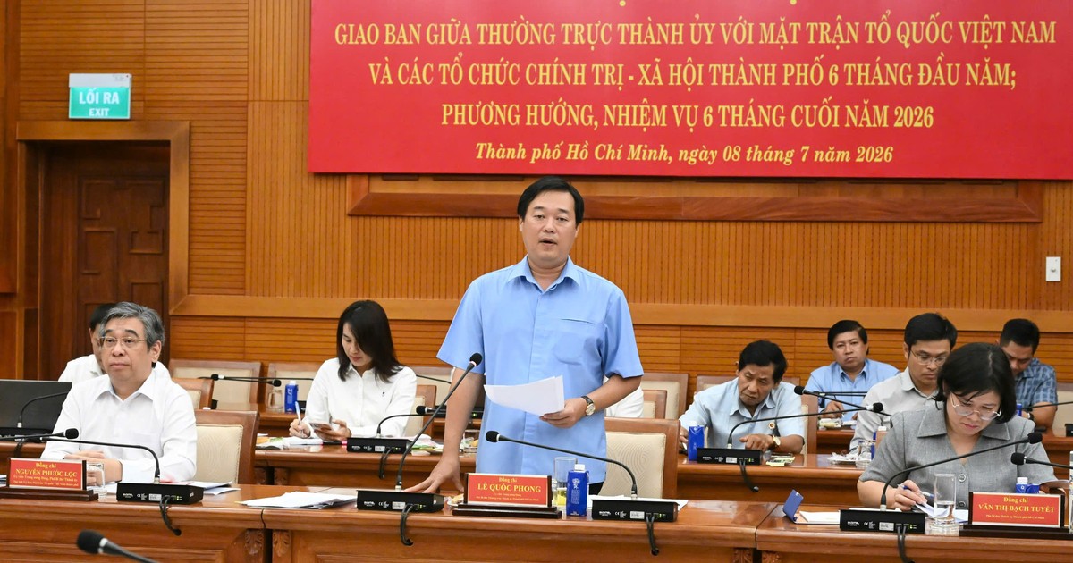 Phó Bí thư Thường trực Thành ủy TPHCM Lê Quốc Phong: Giải quyết ngay tình trạng thiếu hụt biên chế ở một số vị trí