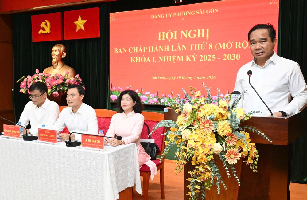 Đồng chí Nguyễn Văn Được phát biểu chỉ đạo tại hội nghị. Ảnh: VIỆT DŨNG z8027204880512_105af7cb70dcdc09461b4af432fc7f1a.jpg