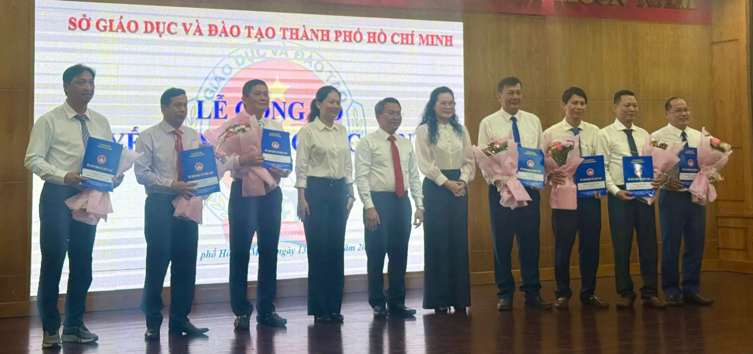 TP.HCM điều động, bổ nhiệm nhiều hiệu trưởng, hiệu phó tại 3 khu vực - Ảnh 1.