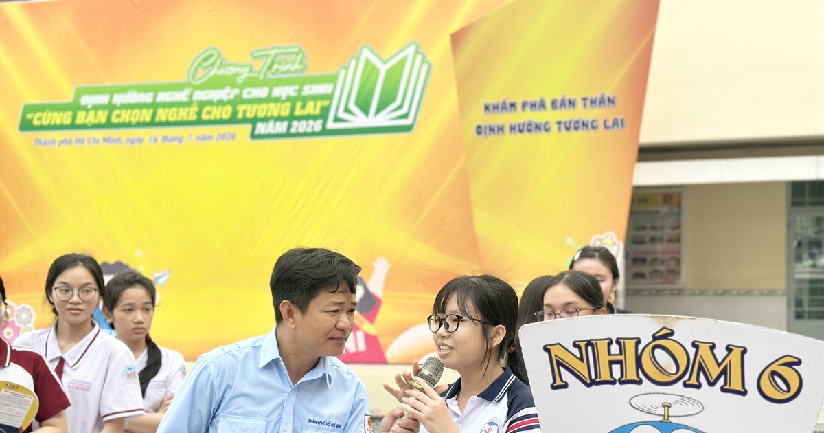 Hơn 2.000 học sinh TPHCM được tư vấn, định hướng nghề nghiệp