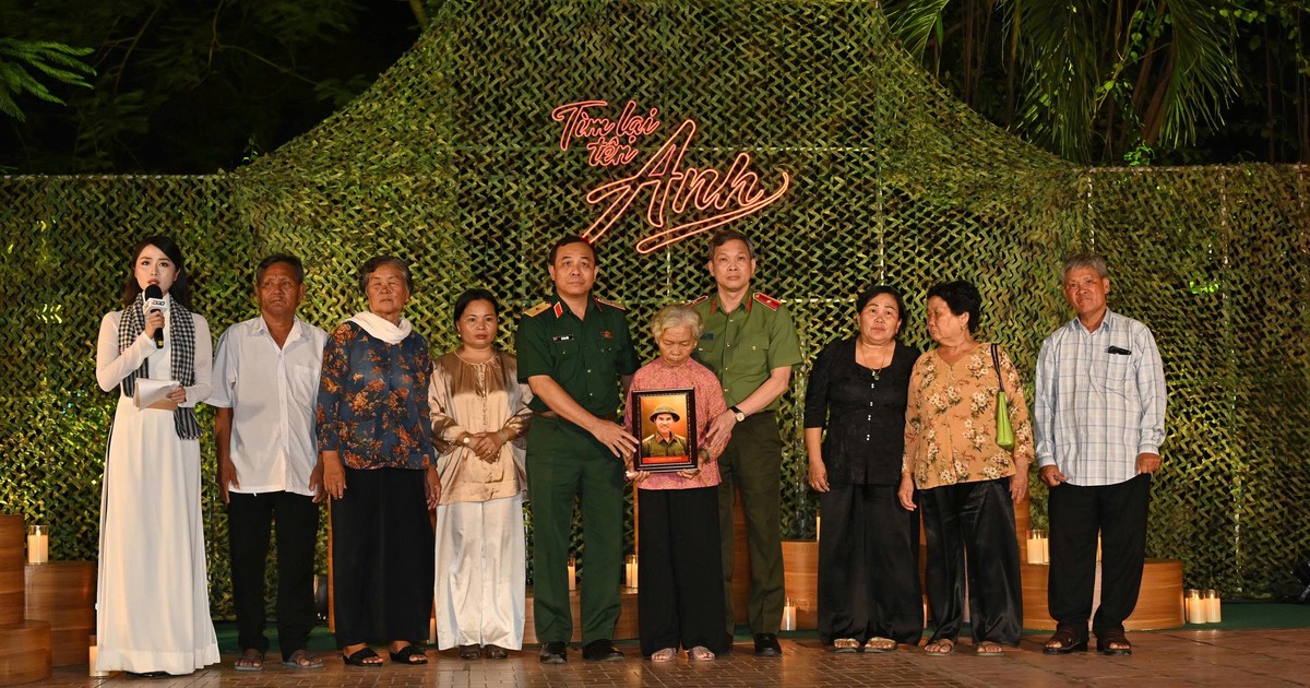 “Tìm lại tên Anh” - Trọn vẹn ước nguyện đoàn viên