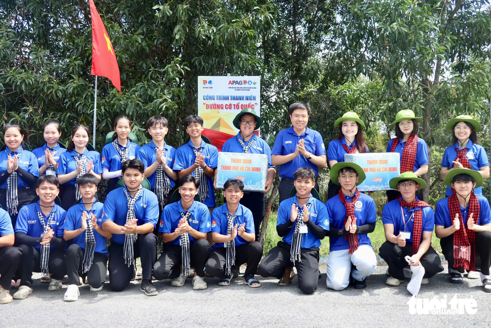 Thành Đoàn TP.HCM tiếp lửa chiến sĩ Mùa hè xanh tại mặt trận miền Tây - Ảnh 1.