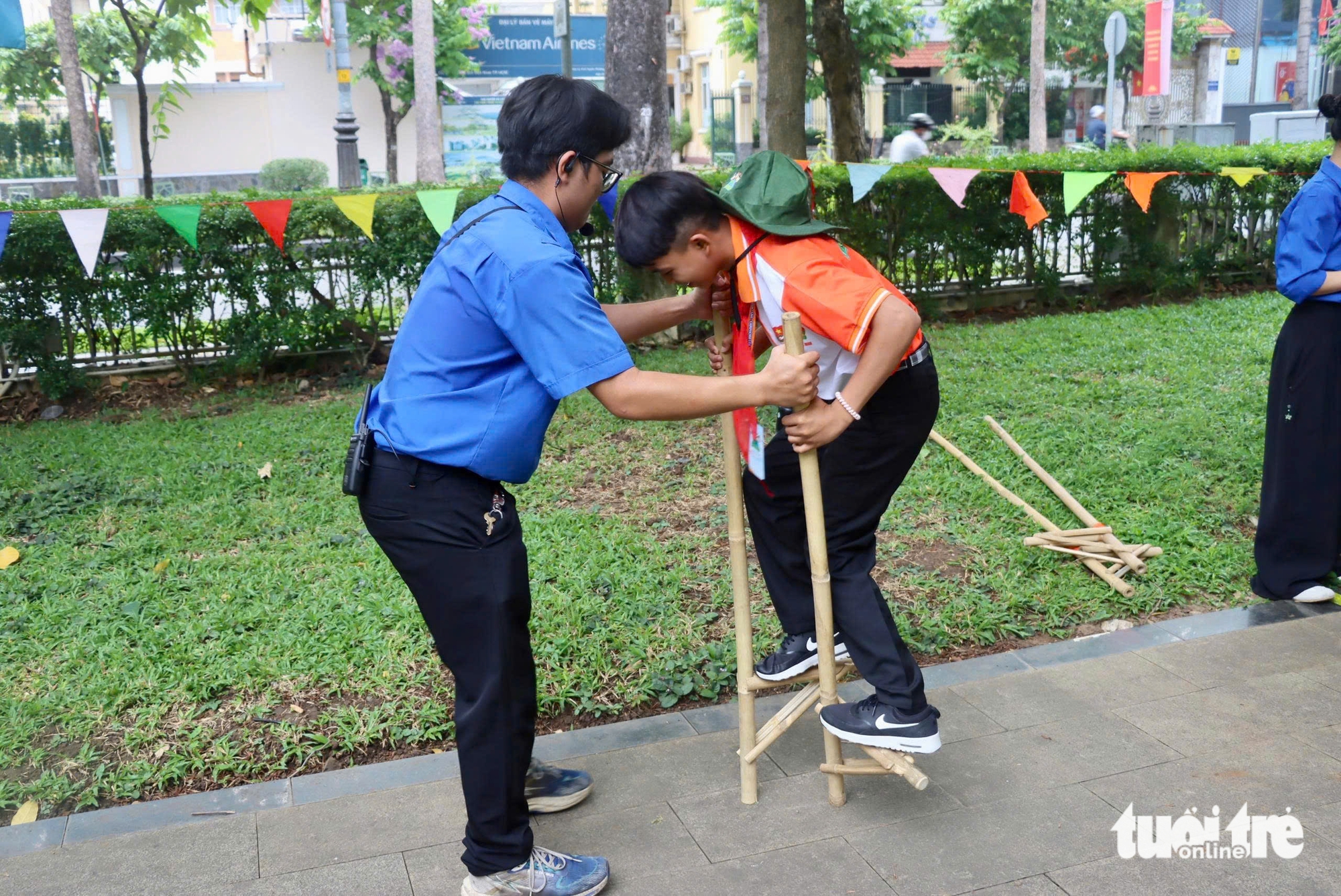 Thiếu nhi 3 nước Mekong gắn kết tình bạn tại TP . HCM trong liên hoan 2026 - Ảnh 15.