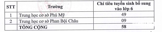 Nhiều trường công lập của TP.HCM tuyển bổ sung lớp mầm non, lớp 1, lớp 6 - Ảnh 7.