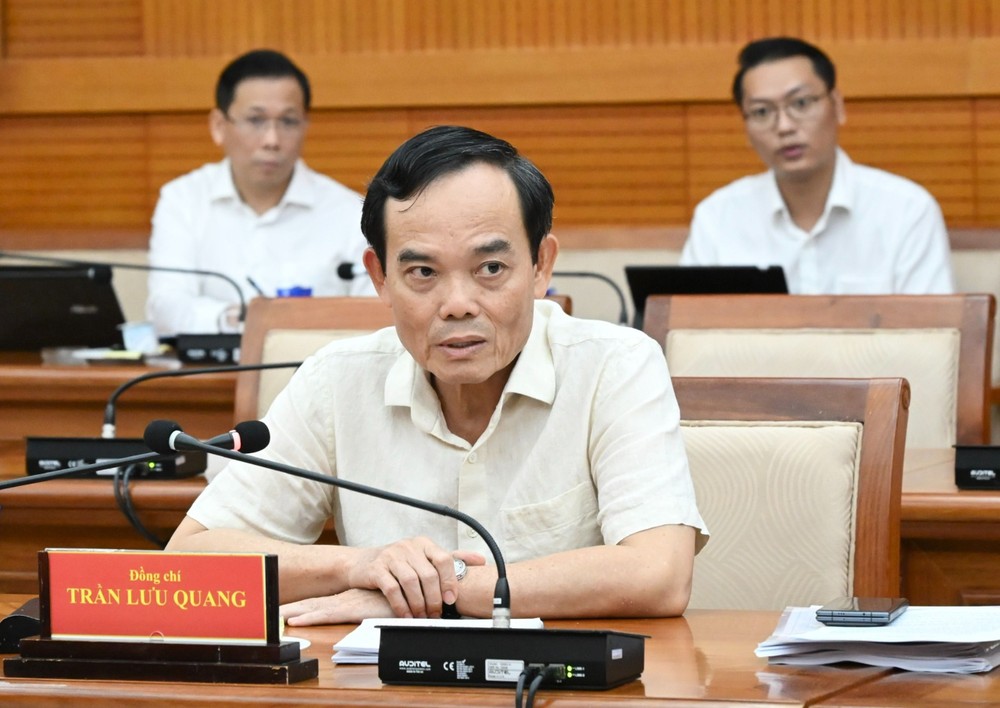 Bí thư Thành ủy TPHCM Trần Lưu Quang phát biểu kết luận. Ảnh: VIỆT DŨNG 21006c5374d9f587acc8.jpg