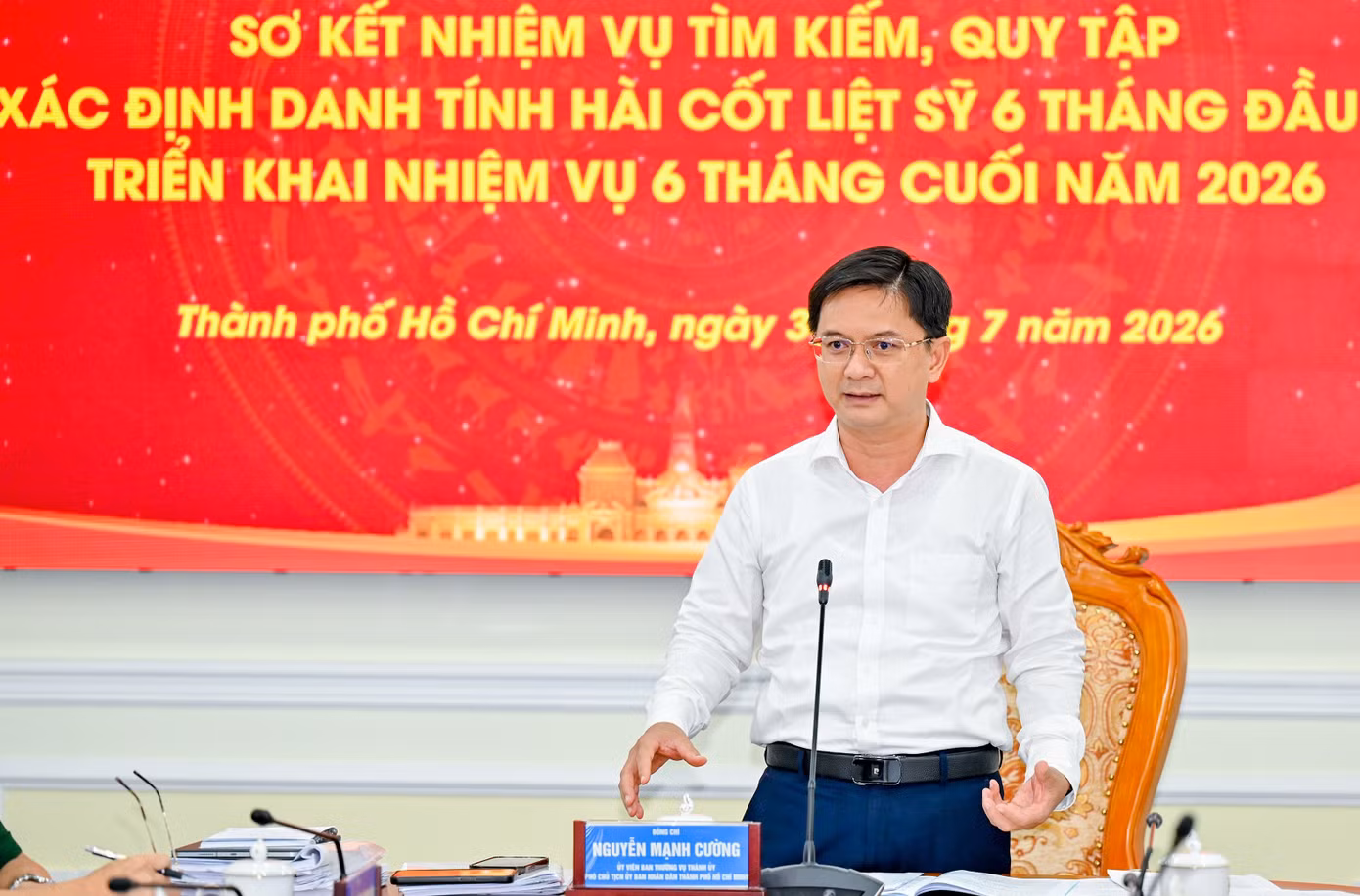 Phó Chủ tịch UBND TPHCM Nguyễn Mạnh Cường phát biểu chỉ đạo. Ảnh: Mạnh Thắng dsc-7356-3646-4395jpg.jpg