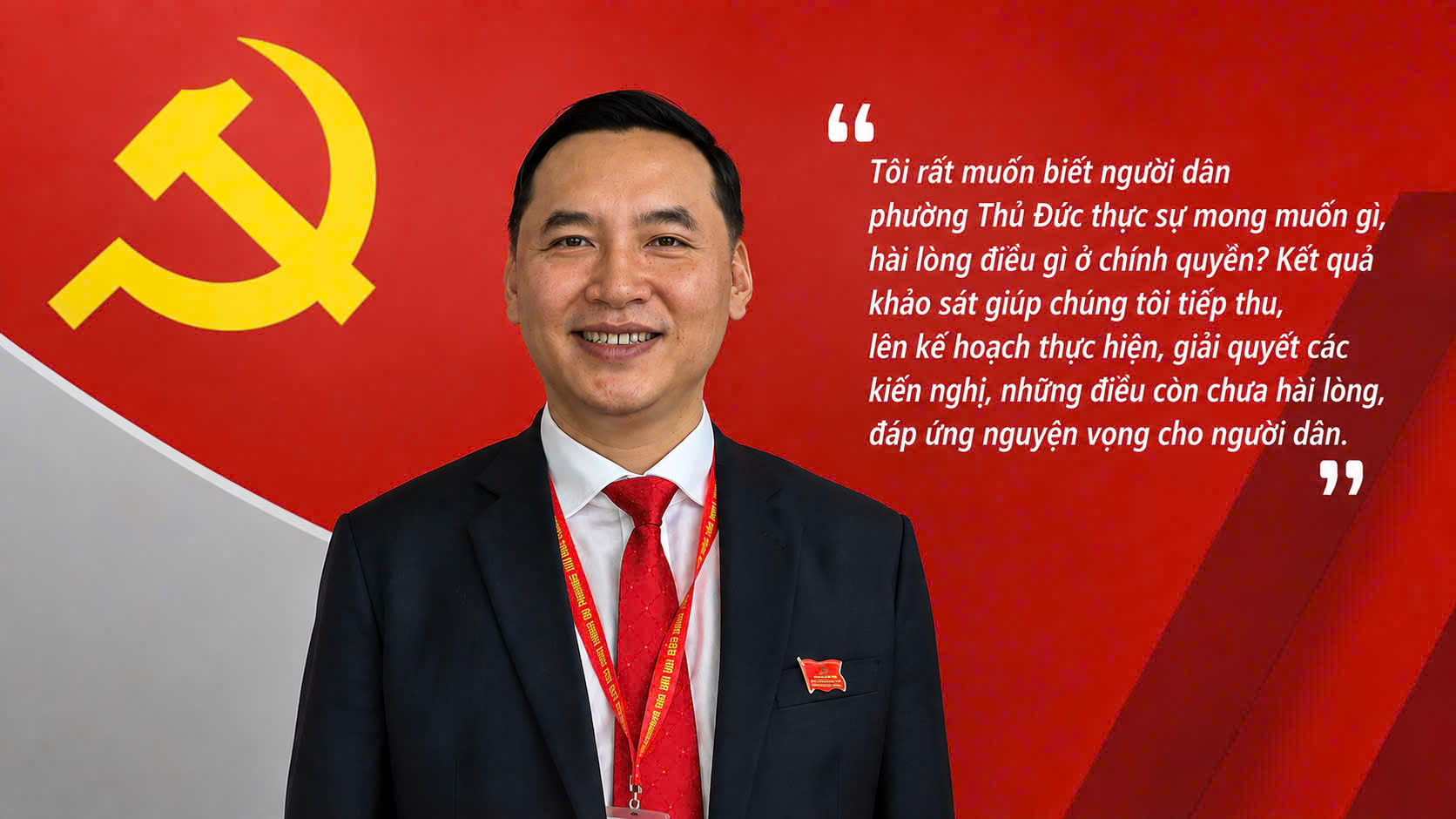 Bí thư phường Thủ Đức - Mai Hữu Quyết: Hạnh phúc người dân phải là tiêu chí sánh ngang với chỉ số tăng trưởng - Ảnh 2.