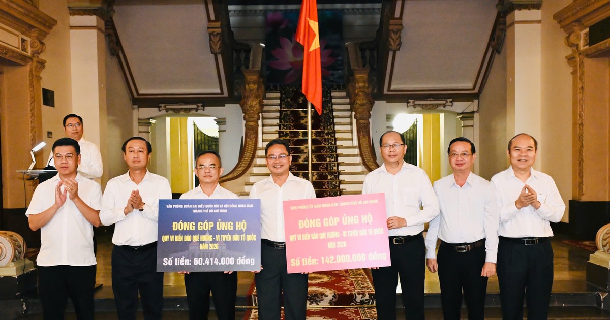 TPHCM: Hơn 202 triệu đồng ủng hộ Quỹ “Vì biển đảo quê hương - Vì tuyến đầu Tổ quốc”