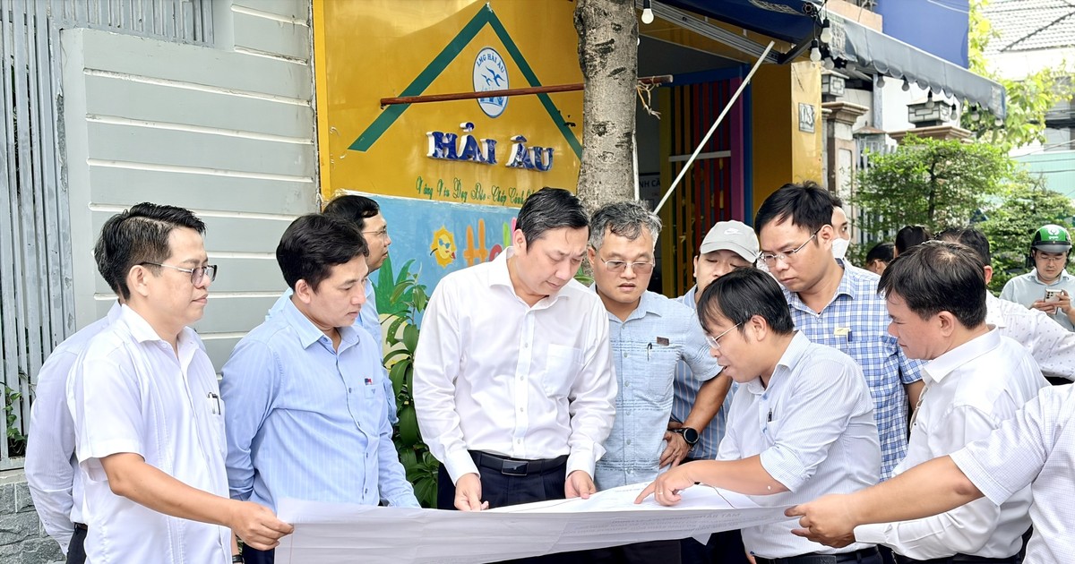 Khảo sát 4 dự án thuộc chương trình chỉnh trang đô thị khu vực bờ Nam Kênh Đôi