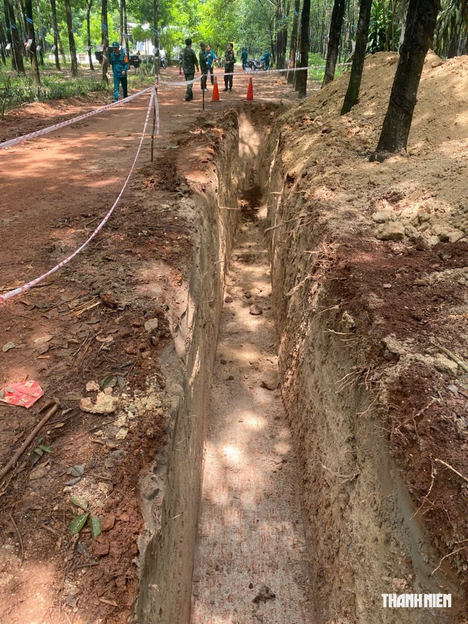 TP.HCM: Tìm kiếm thông tin hố mộ liệt sĩ khu vực trước Bệnh viện Quốc tế Becamex- Ảnh 5.