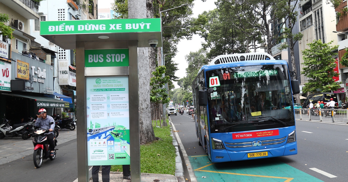 Sau một tháng miễn phí xe buýt: Gần 10 triệu lượt khách, TP.HCM dần hoàn thiện hạ tầng