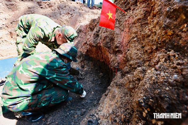 Công viên Lê Thị Riêng: Đã quy tập 210 hài cốt liệt sĩ - Ảnh 1.