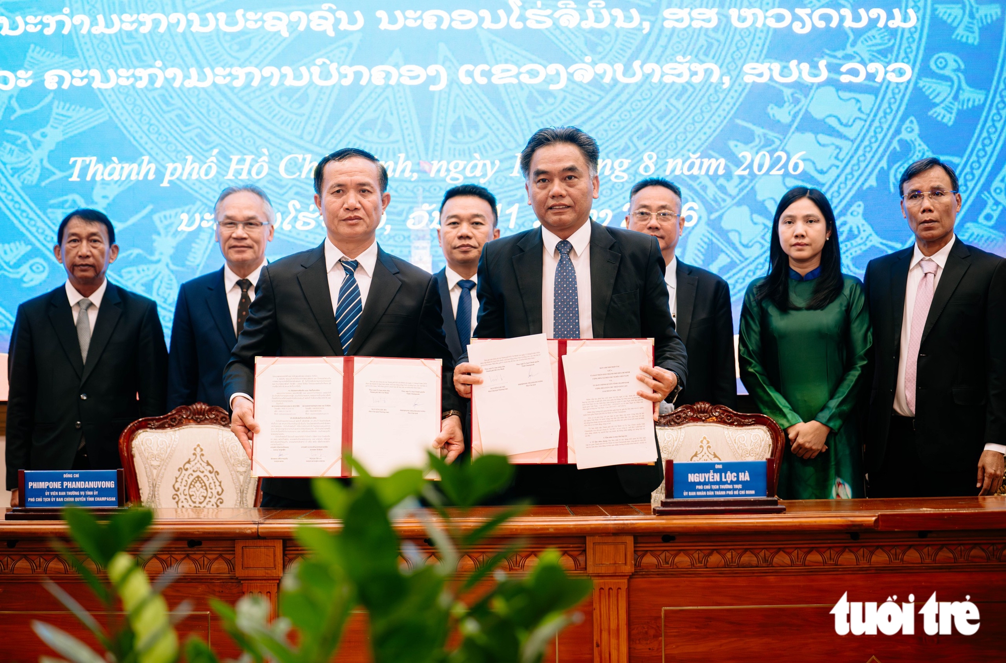 TP.HCM - tỉnh Champasak đặt mục tiêu mới sau 25 năm hợp tác - Ảnh 4.