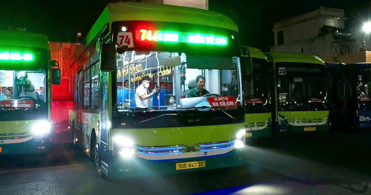 Phát triển xe buýt sau 22 giờ từ nhu cầu thực tế
