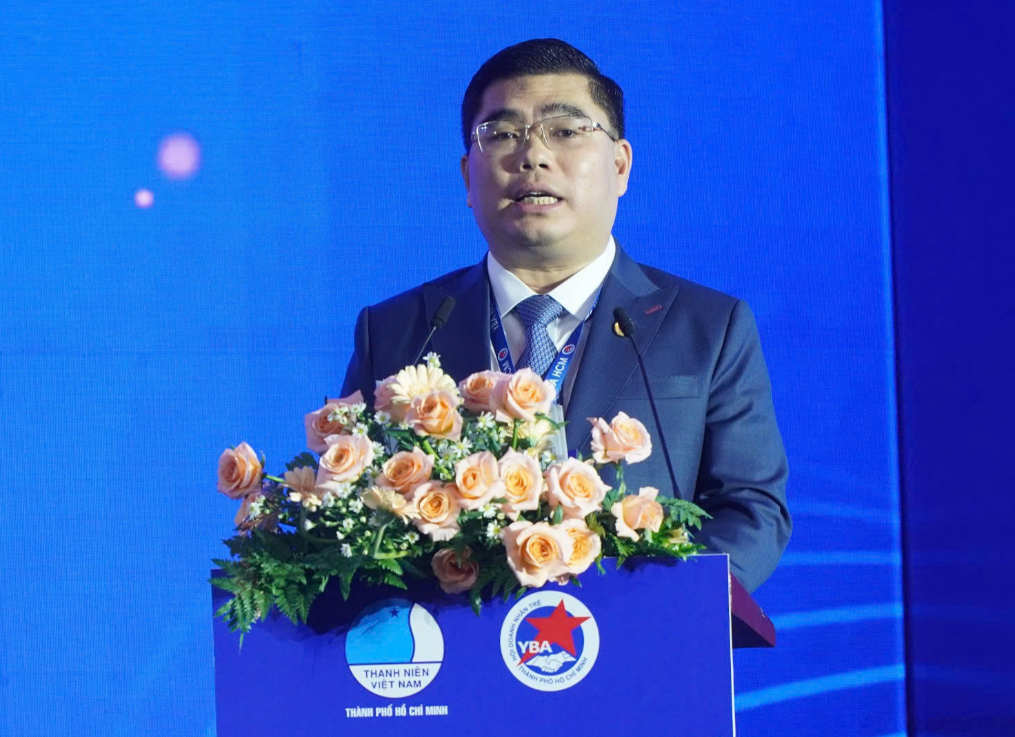 Chủ tịch Nguyễn Văn Được: Doanh nhân trẻ TP.HCM phải mang khát vọng toàn cầu và bản lĩnh Việt Nam - Ảnh 3.