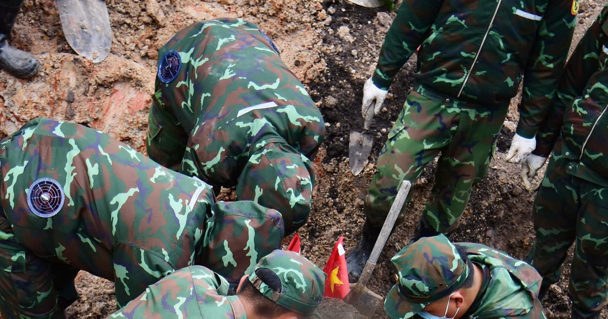 Công tác tìm kiếm, quy tập hài cốt liệt sĩ tại Công viên Lê Thị Riêng: Đã tìm thấy 481 bộ hài cốt sau 2 tháng