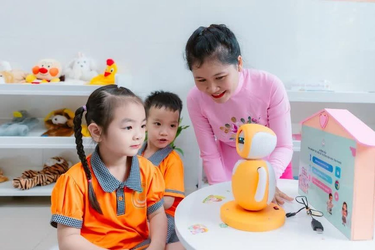 TPHCM thí điểm chương trình tích hợp tiếng Anh cho trẻ mầm non - Báo Giáo Dục & Thời Đại