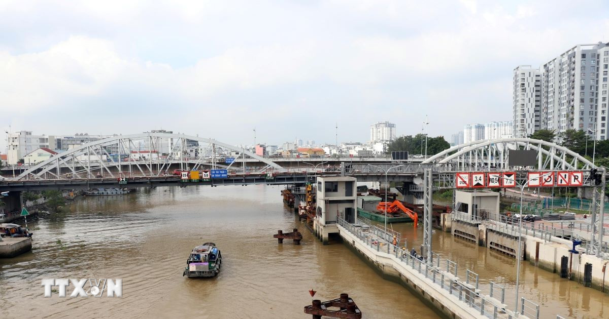 Thành phố Hồ Chí Minh: Dự án ngăn triều dự kiến hoàn thành trong tháng 11