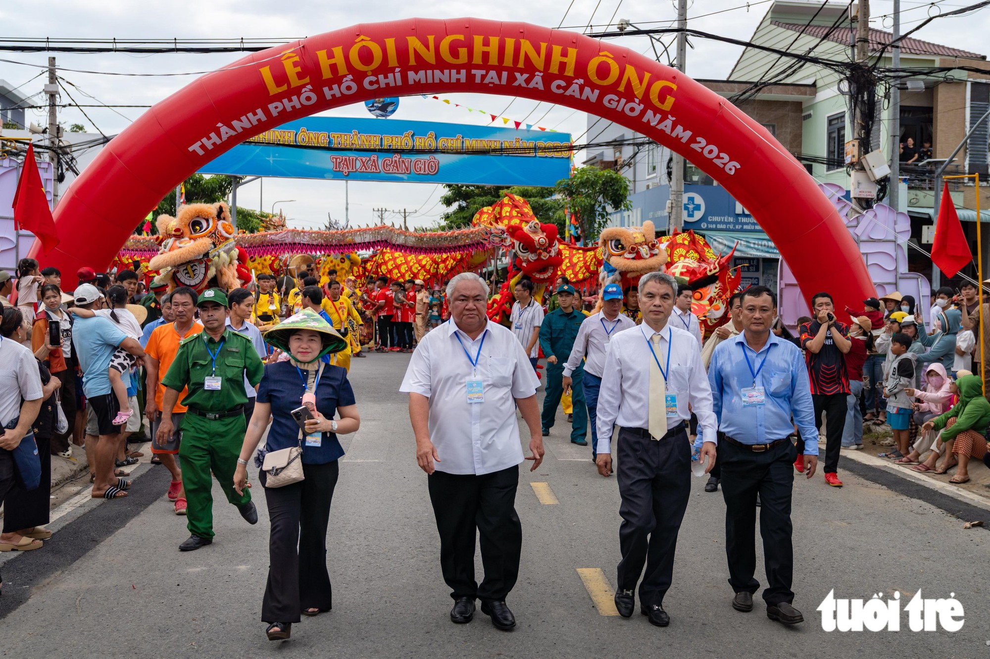 Ngư dân Cần Giờ đưa - rước Nghinh Ông, cầu mùa biển bội thu - Ảnh 1.