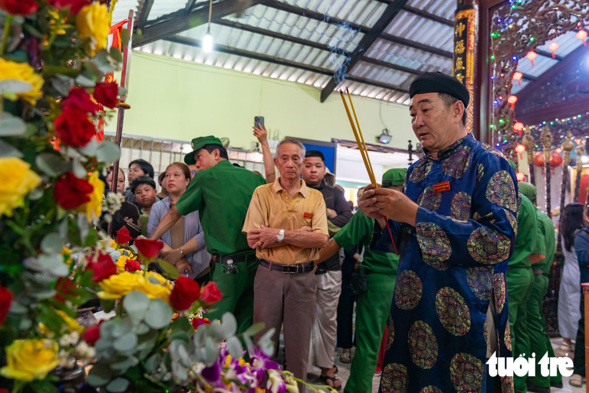 Ngư dân Cần Giờ đưa - rước Nghinh Ông, cầu mùa biển bội thu - Ảnh 11.