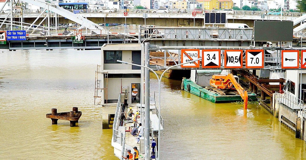 TPHCM: Các dự án chống ngập “chạy” nước rút