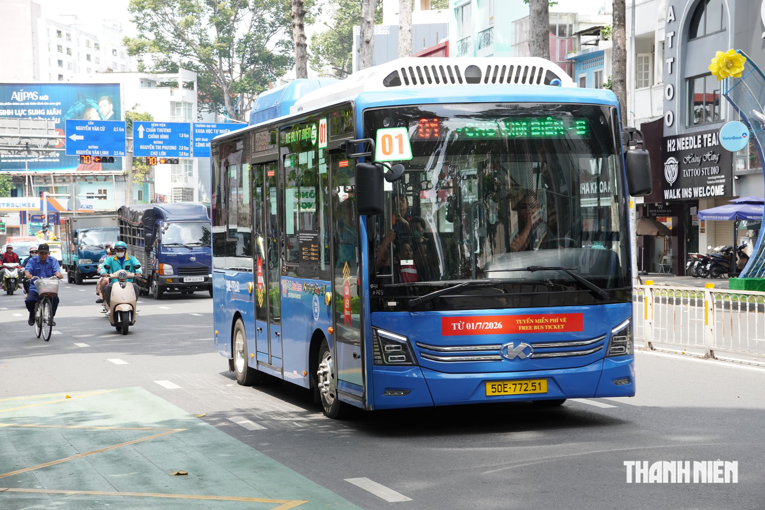 Đặt xe buýt qua ứng dụng, đón gần nhà: TP.HCM dự kiến triển khai ra sao? - Ảnh 1.