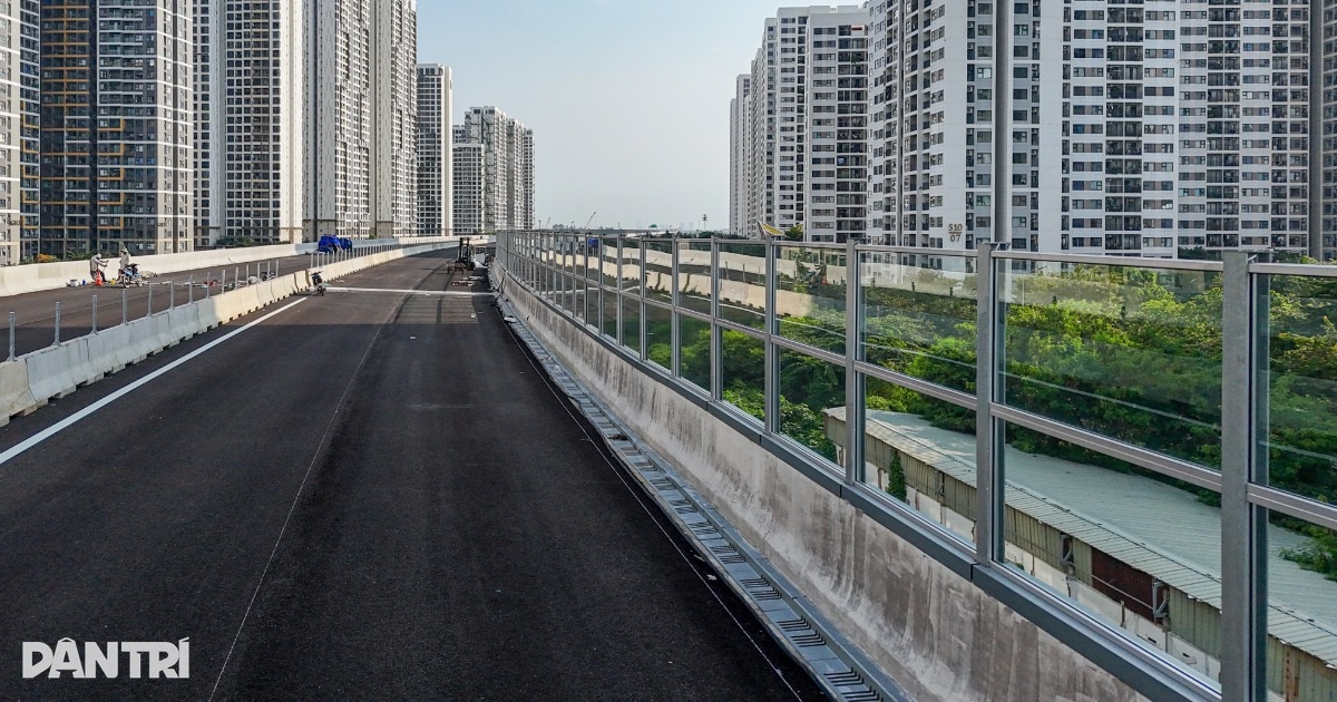 Ngắm 9km tường chống ồn lần đầu xuất hiện trên Vành đai 3 TPHCM