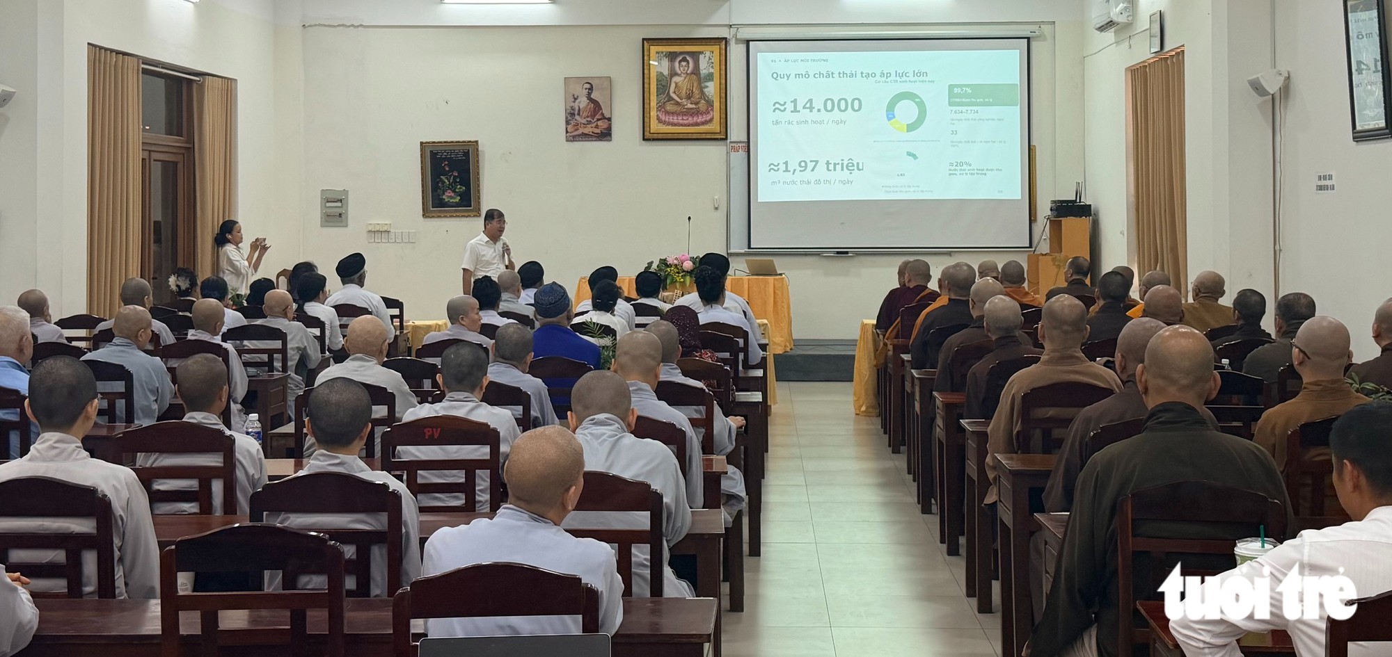 Các cơ sở tôn giáo góp sức tạo những 'điểm xanh' cho TP.HCM - Ảnh 2.