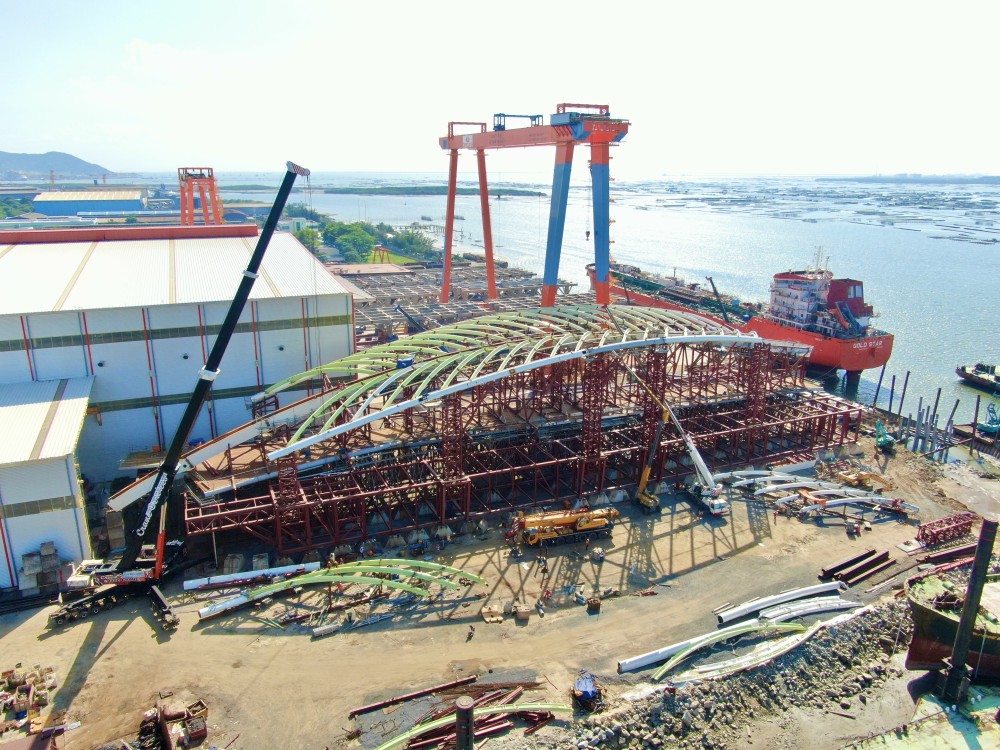 Nhịp chính dài hơn 187m là hạng mục nổi bật của cầu đi bộ qua sông Sài Gòn IMG_5411_Original.jpg