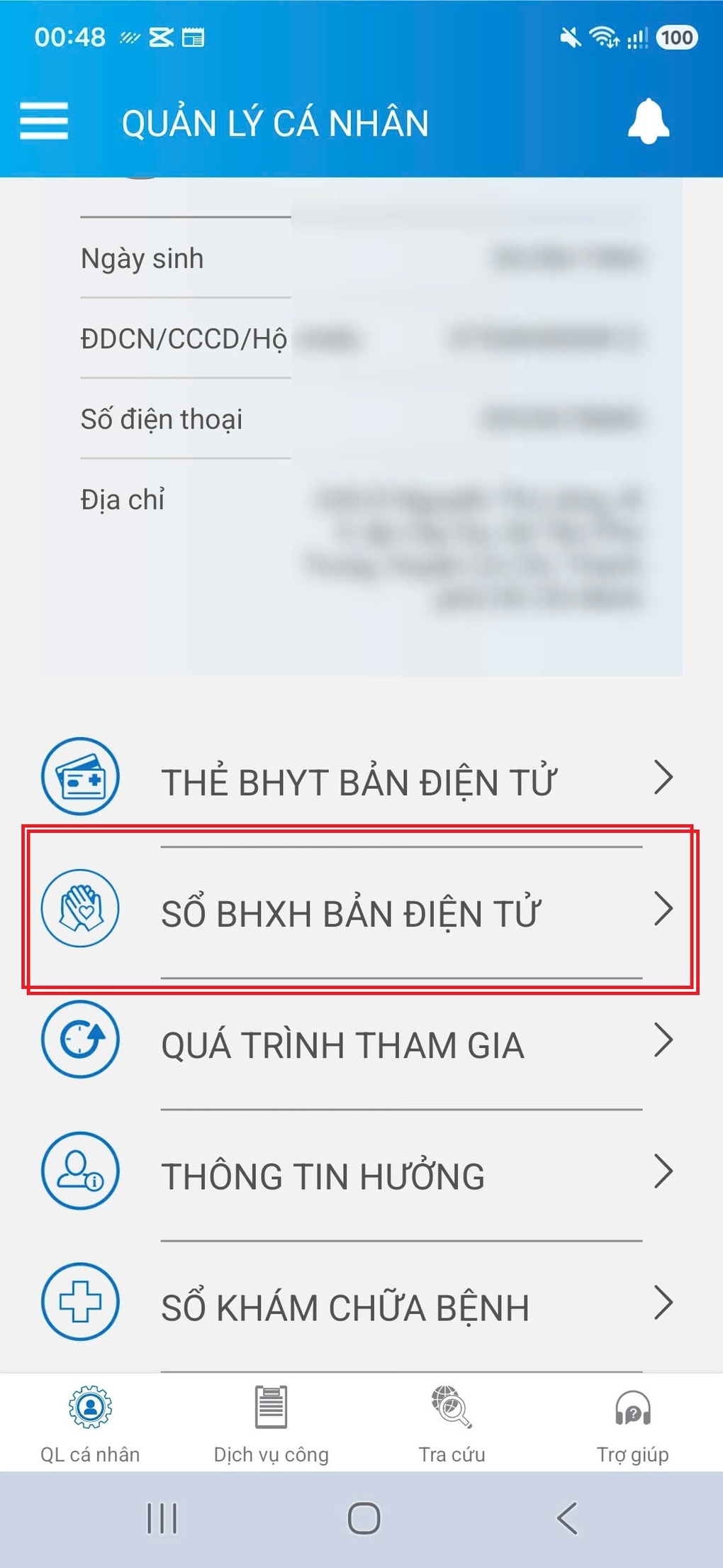 Hướng dẫn sử dụng sổ bảo hiểm xã hội điện tử - 1