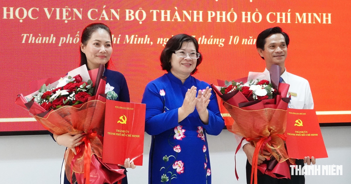 Phó giám đốc Sở Giáo dục và Đào tạo làm Giám đốc Học viện Cán bộ TP.HCM