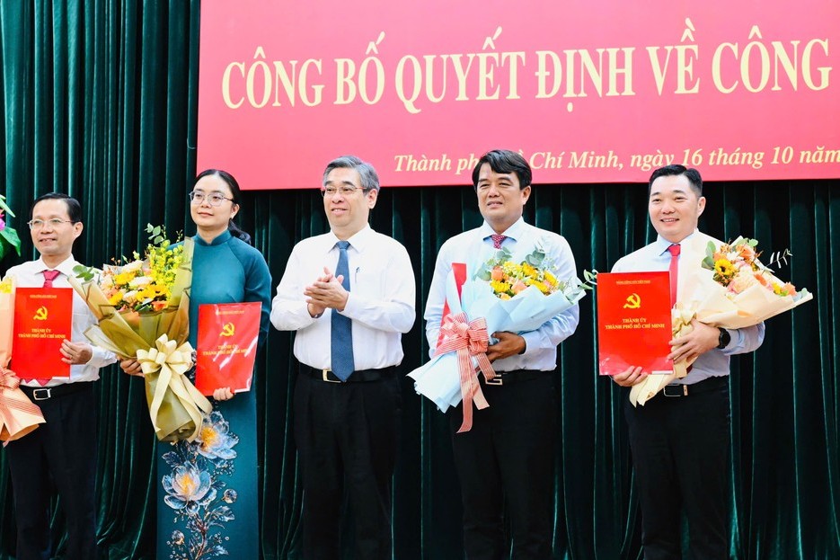 Đồng chí Bùi Thanh Nhân giữ chức Trưởng Ban Tuyên giáo Thành ủy TPHCM