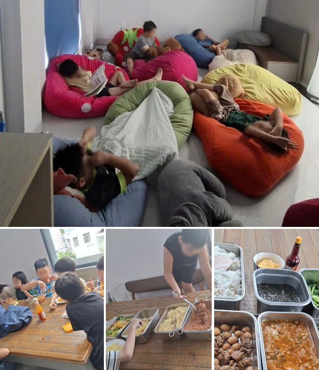 Biến tướng homeschooling: Tự học nhưng 'cày' bán trú cả tuần, ăn cơm hộp, ngủ ghế lười trong căn hộ, nhà thuê - Ảnh 4.