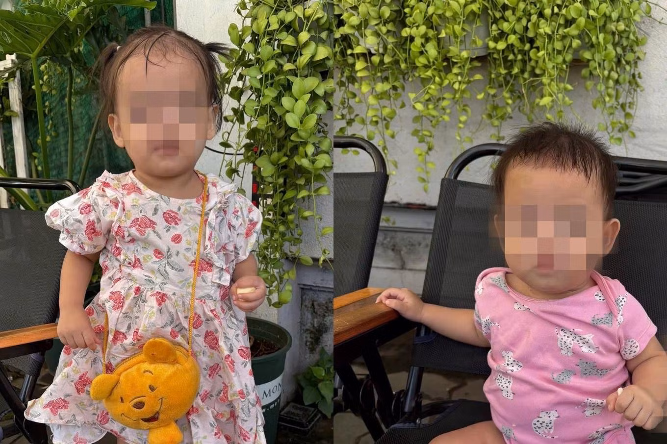 Hai bé gái bị bỏ rơi trên đường Trần Não. Ảnh: UBND phường An Khánh. da0e5378-d61b-4eeb-b0ec-f1c62a59ec65-1792160482057jpg.jpg