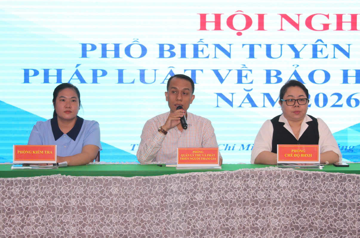 Tuyên truyền chính sách bảo hiểm xã hội đến hơn 150 doanh nghiệp tại TPHCM